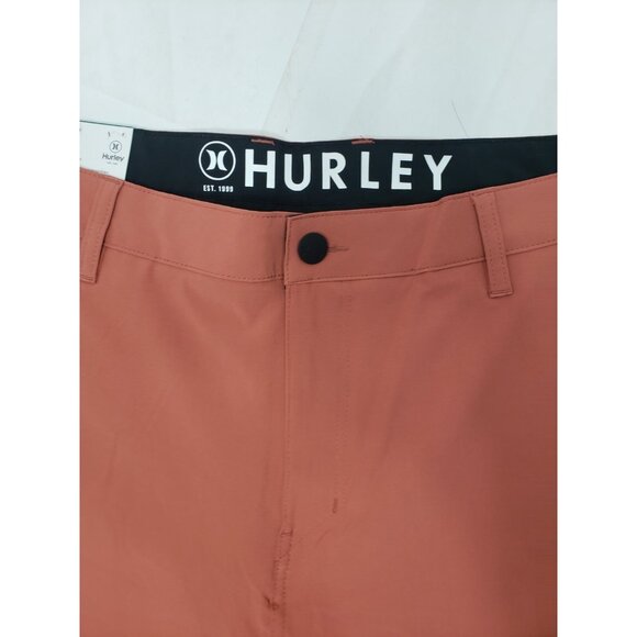 Hurley Men's All Day Hybrid Quick Dry 4 Way Stretch Short Redwood Size 40 NEW - Picture 5 of 14